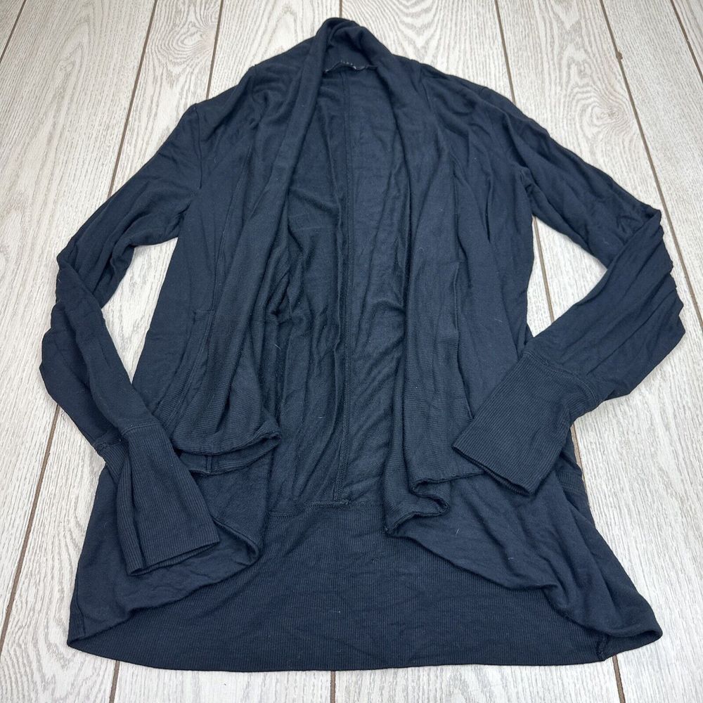 Athleta Women's Black Pranayama Wrap Sweater 777944-00 Size X-Small